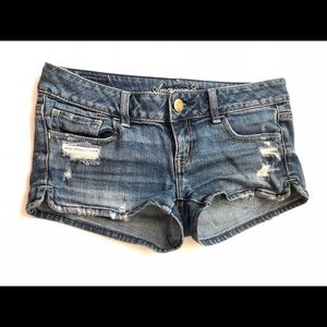 American eagle short shorts size 4